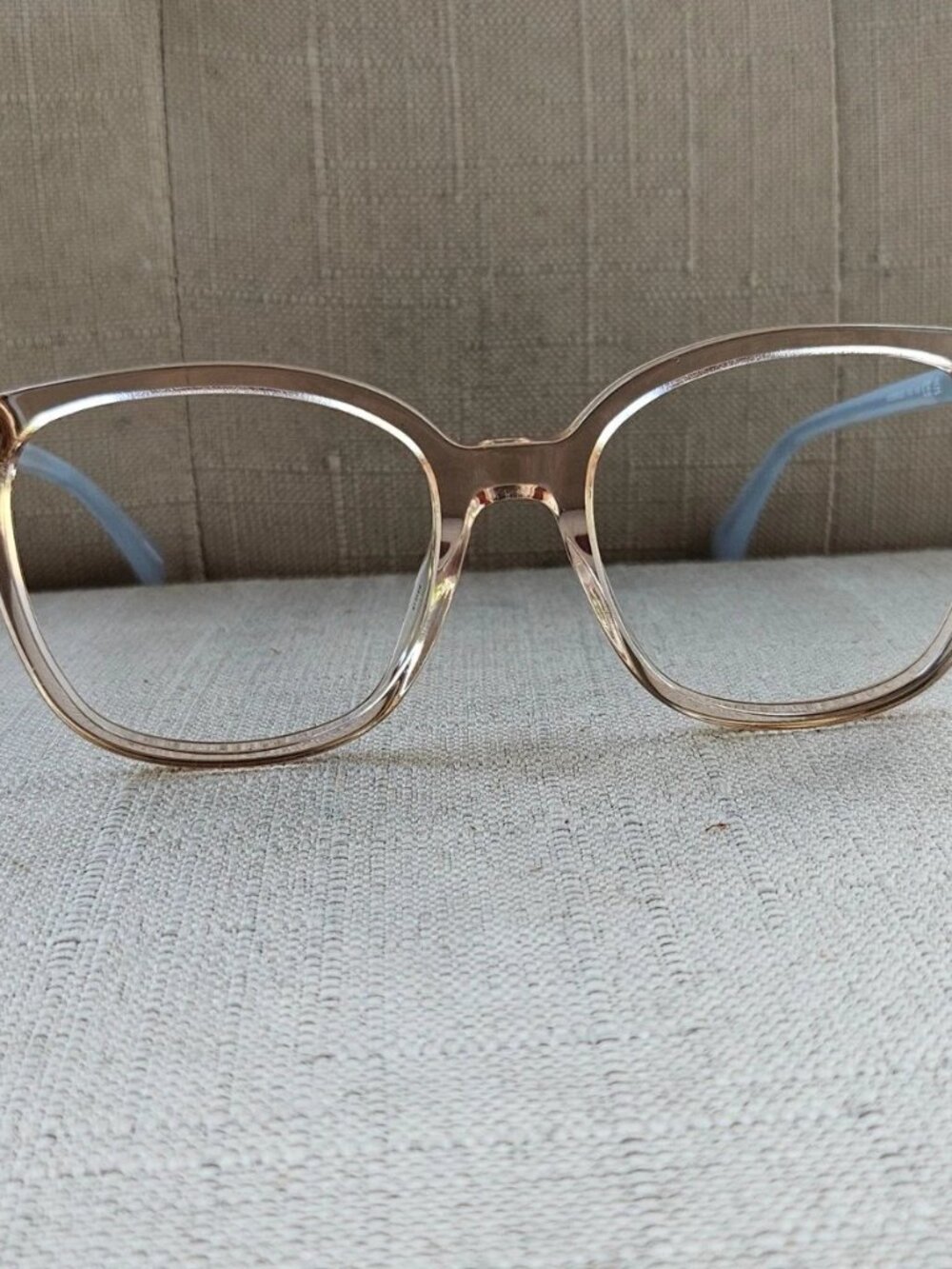 Kate Spade Women Eyeglasses Frame MADRIGAL/G Eyewear Clear Tan/Blue Glasses - Picture 3 of 12